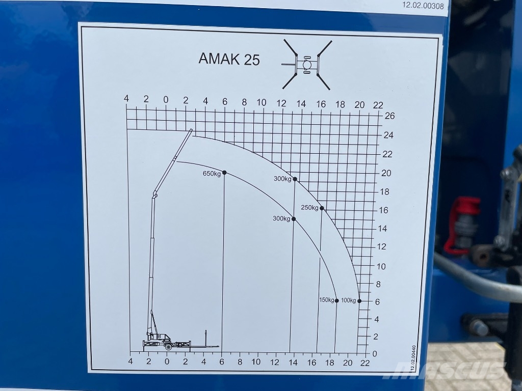 Amak 25 A/T 크레인