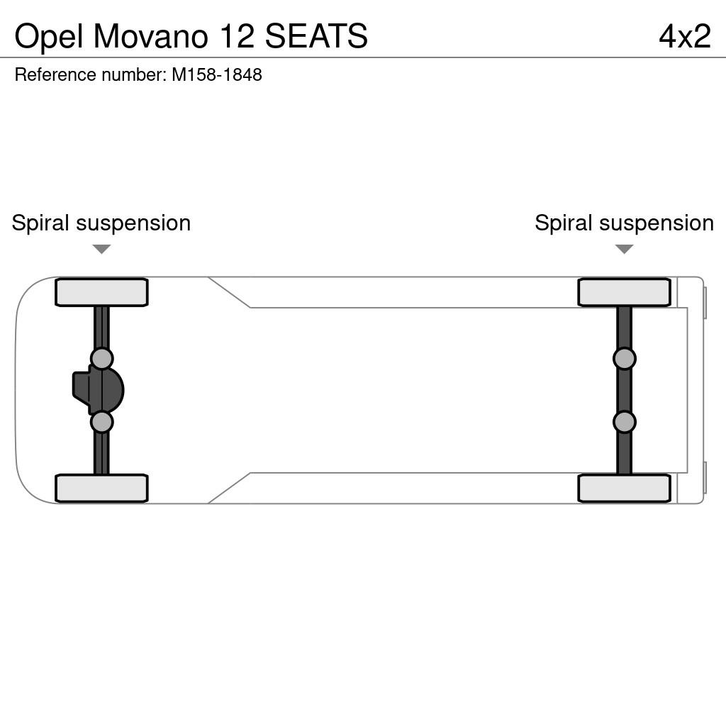Opel Movano 12 SEATS Mini autobusi