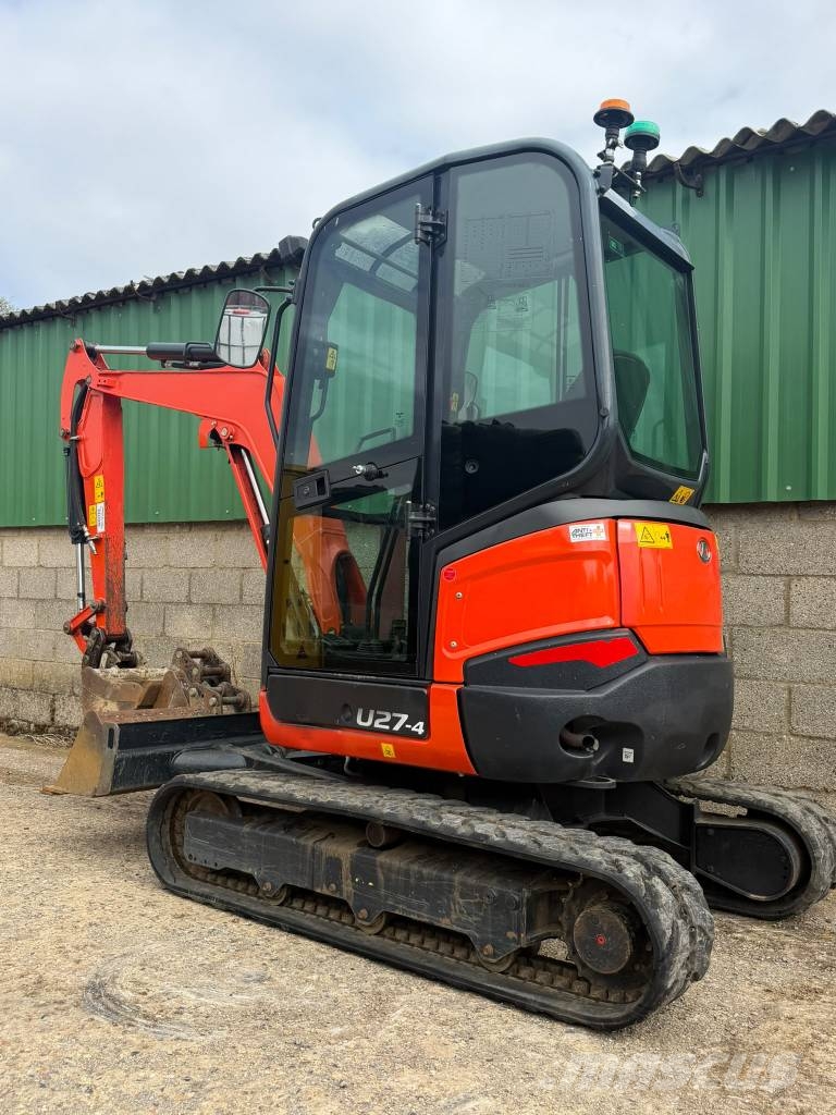Kubota U 27-4 Minigravemaskiner
