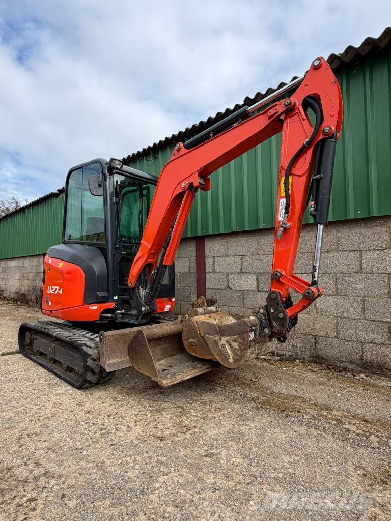 Kubota U 27-4 Minigravemaskiner