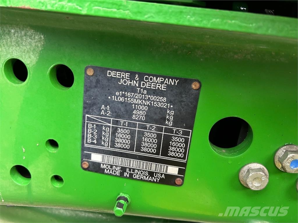 John Deere 6155M Traktorit