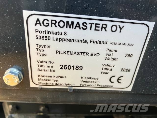 Pilkemaster EVO 36 HC Partidoras, cortadoras y trituradoras de madera