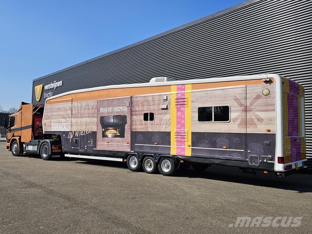 Scania P 280 + trailer - 2 X SLIDE OUT / CAMPER / WOHNMOB Otros camiones