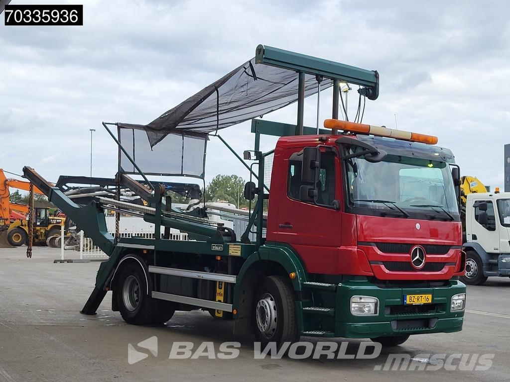 Mercedes-Benz Axor 1824 Axor 4X2 NL-Truck 14tons HYVA skiploader Скіпові навантажувачі