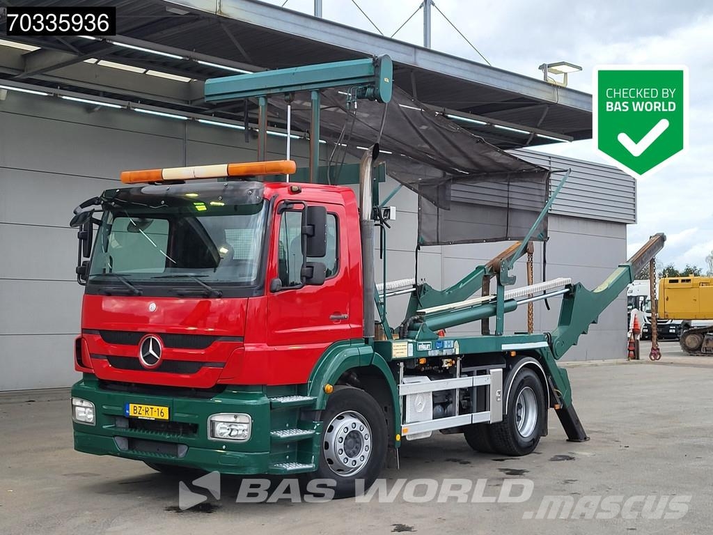 Mercedes-Benz Axor 1824 Axor 4X2 NL-Truck 14tons HYVA skiploader Скіпові навантажувачі
