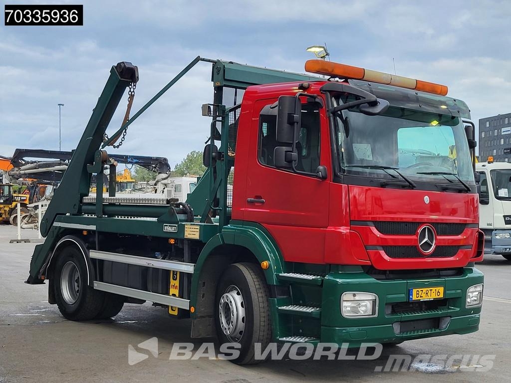 Mercedes-Benz Axor 1824 Axor 4X2 NL-Truck 14tons HYVA skiploader Скіпові навантажувачі