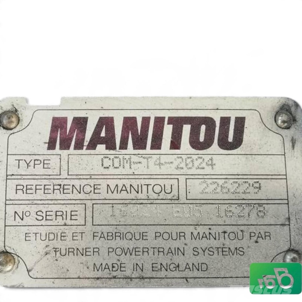 Manitou COM-T4 2024 manual transmission Vaihteisto