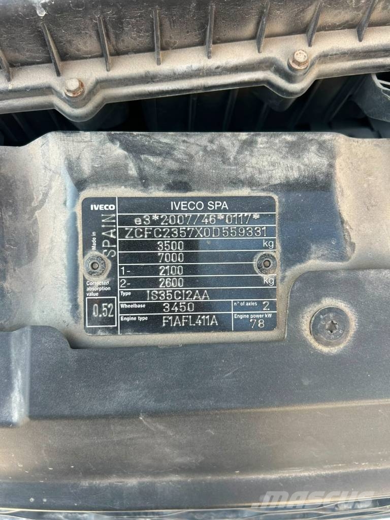 Iveco Daily 35-110 شاحنات قلابة