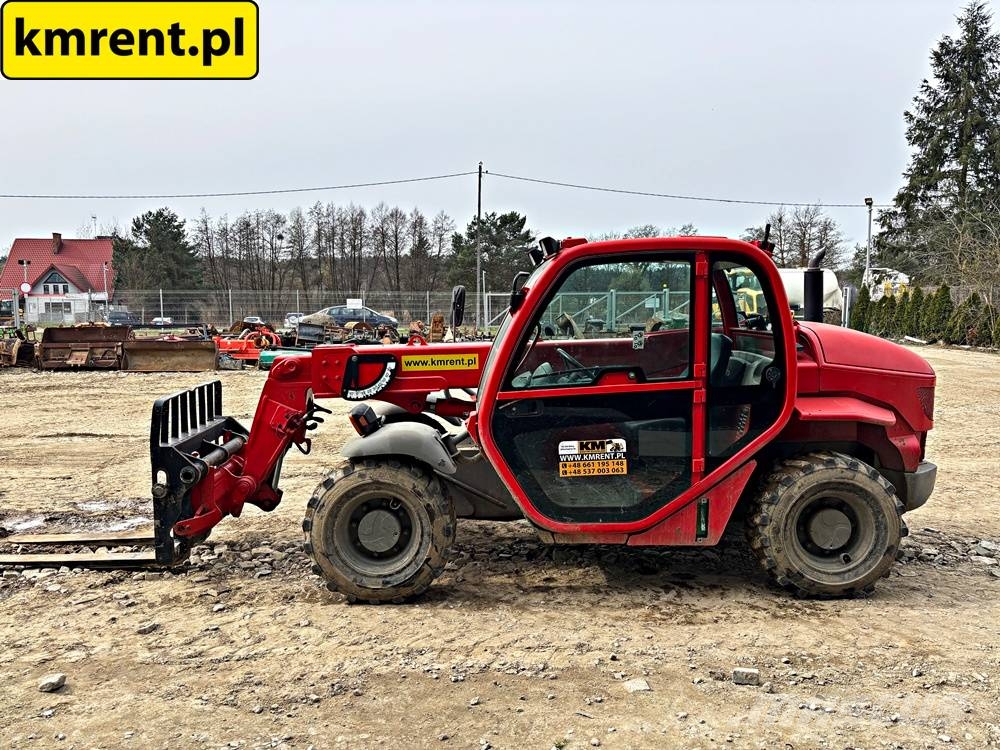 Manitou MT 620 ŁADOWARKA TELESKOPOWA 2009r. | 634 jcb 536- 伸缩臂叉装车|叉装车