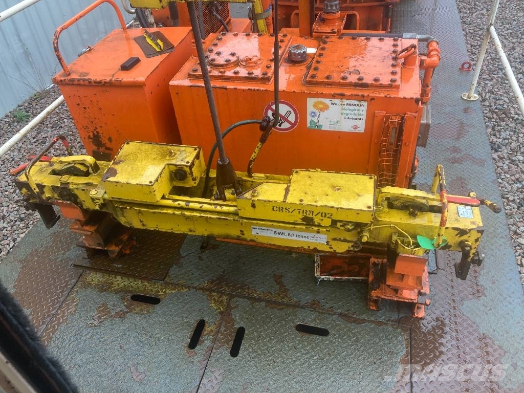 Cowans Sheldon TRM Tracklayer rail Crane grue Održavanje železničkih pruga