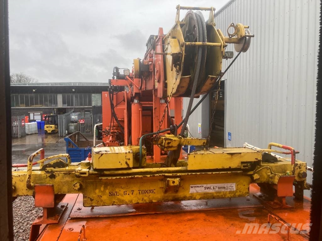 Cowans Sheldon TRM Tracklayer rail Crane grue Održavanje železničkih pruga