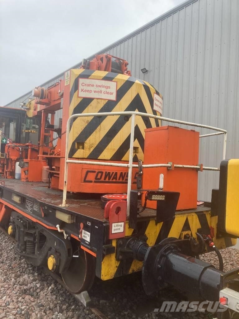 Cowans Sheldon TRM Tracklayer rail Crane grue Održavanje železničkih pruga