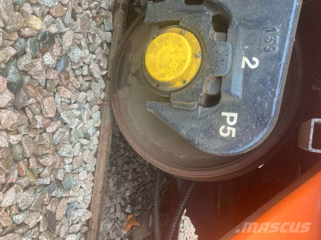 Cowans Sheldon TRM Tracklayer rail Crane grue Održavanje železničkih pruga