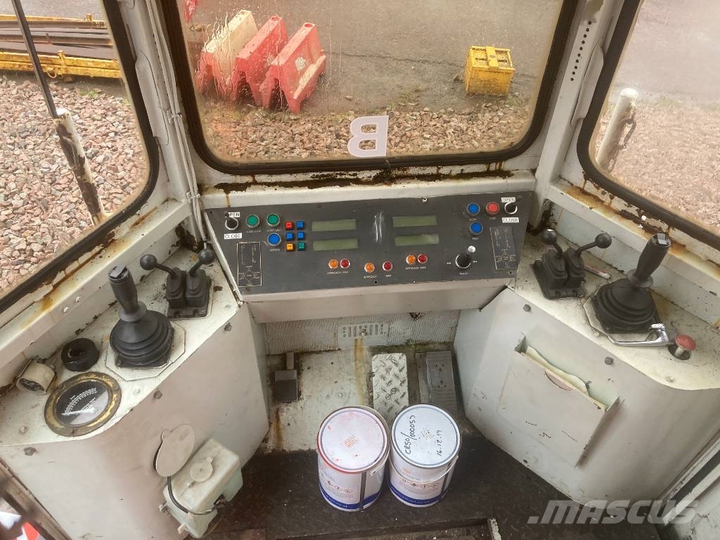 Cowans Sheldon TRM Tracklayer rail Crane grue Održavanje železničkih pruga