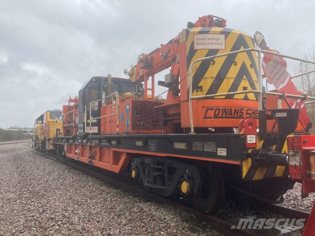 Cowans Sheldon TRM Tracklayer rail Crane grue Održavanje železničkih pruga