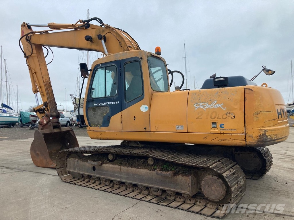 Hyundai Robex 210 LC-3 Excavadoras sobre orugas