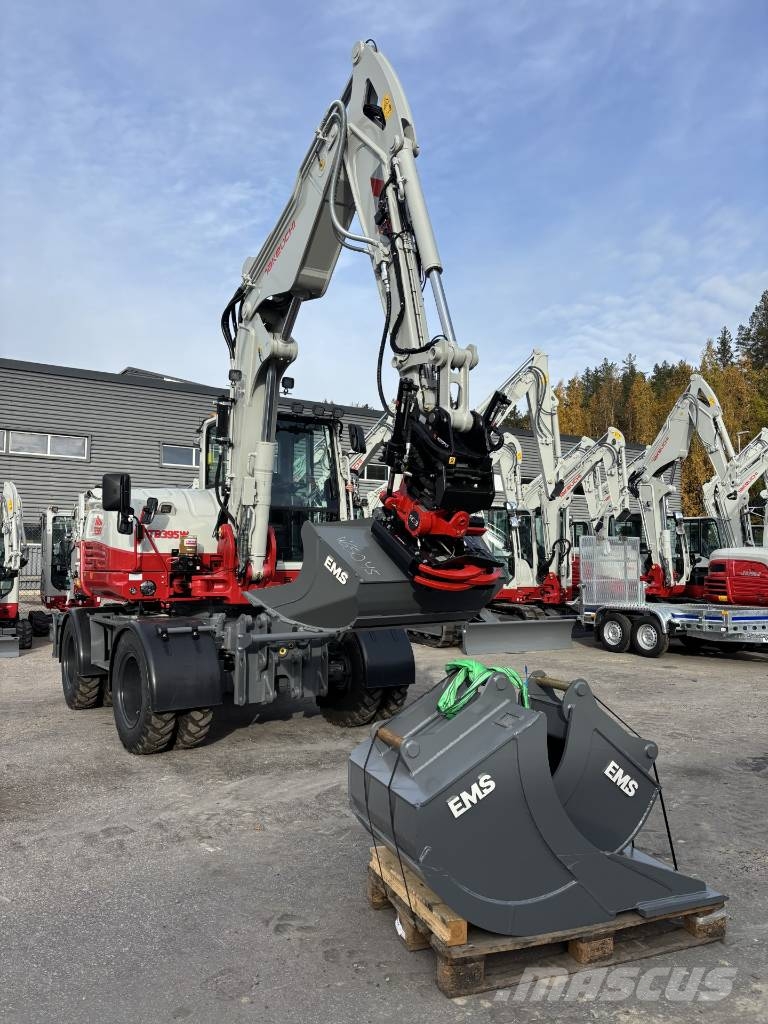 Takeuchi TB395W Rotortilt, C-Smörj, Värmare, Fabriksny حفارات بعجل