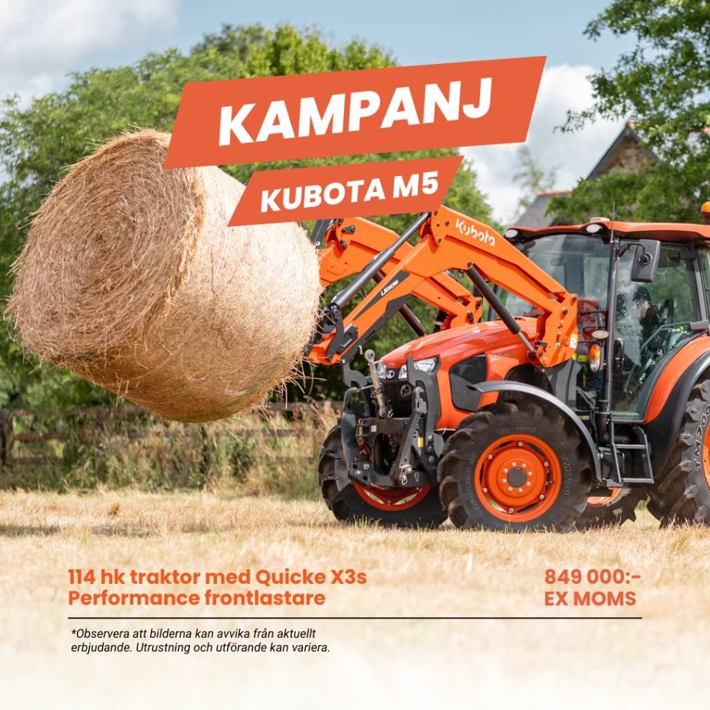 Kubota M5-112 Traktorit