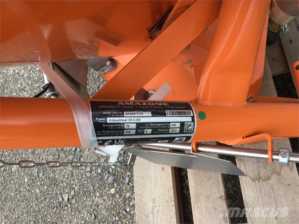 Amazone EK-S 260 Egyéb szálastakarmányozási gépek
