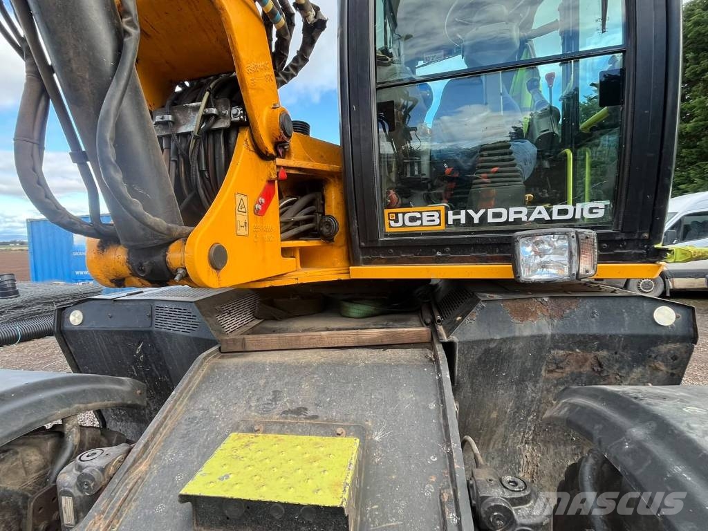 JCB Hydradig 110W Bagri na kolesih
