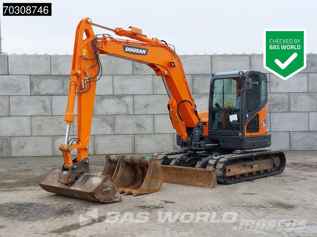 Doosan DX85 R-3 A/C - 3 Buckets, 2021, Veghel, Olandijos | Mascus Olandijos