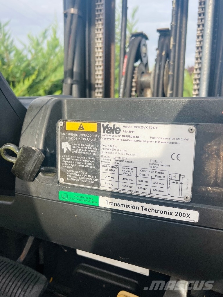 Yale 2500D Dizelski viljuškari