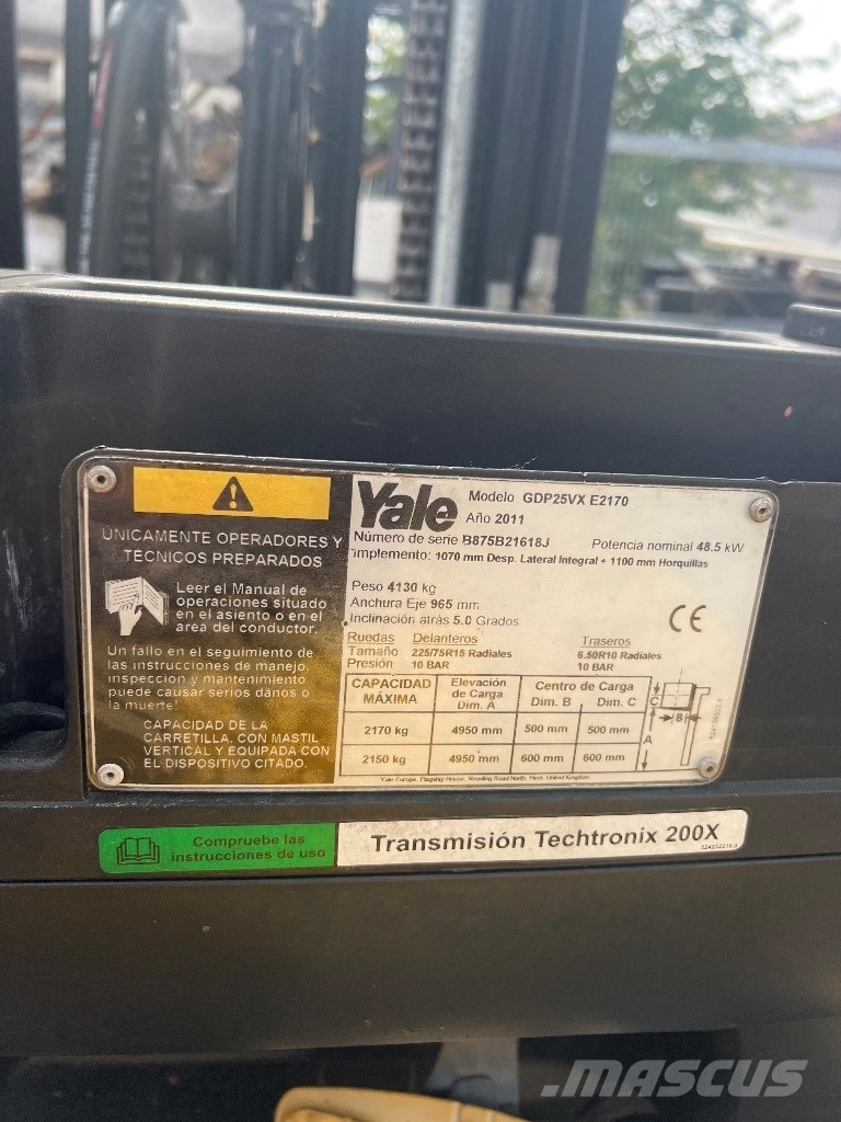 Yale 2500D Dizelski viljuškari