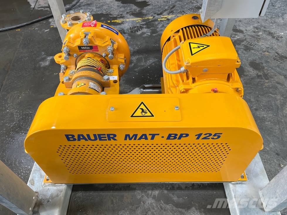 Bauer MAT BP125 Kita gręžimo technika