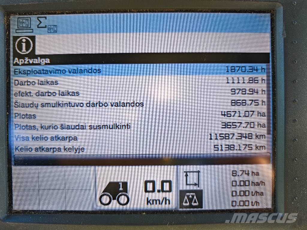 CLAAS Lexion 770 Kombinované zberacie stroje