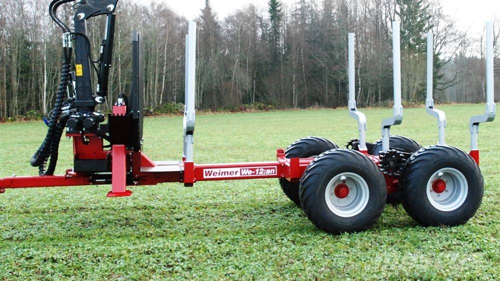 WE-12:AN 4G VAGN MED RAMSTYRNING Forest trailers