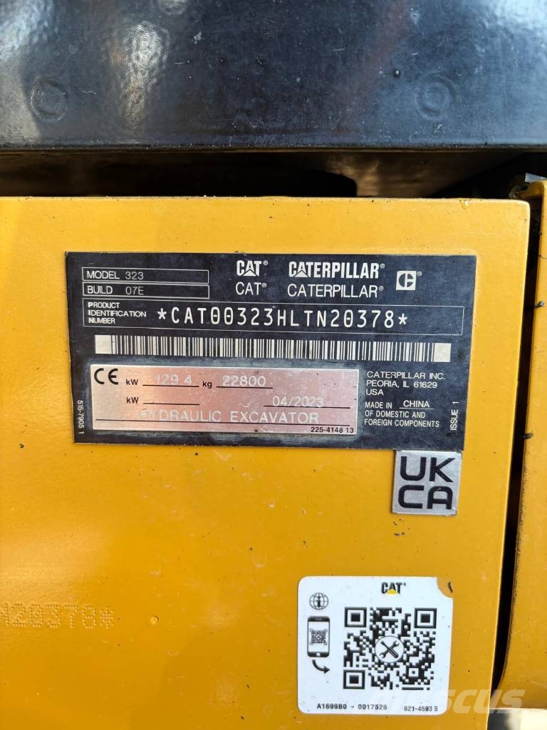 CAT 323 Bageri guseničari