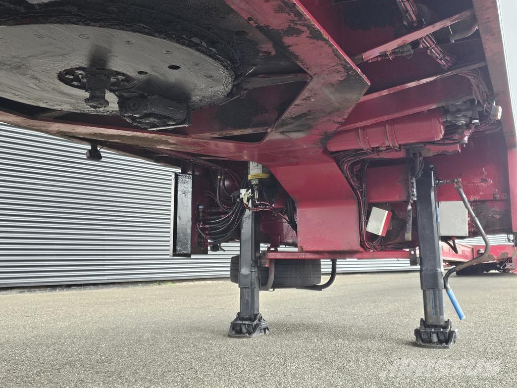 Nooteboom MCO-58-04V / 2 x EXTENDABLE / STEERING AXLE Ημιρυμούλκες με χαμηλό δάπεδο