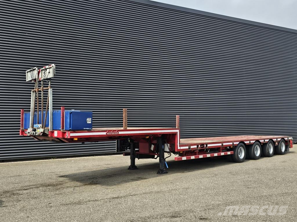 Nooteboom MCO-58-04V / 2 x EXTENDABLE / STEERING AXLE Ημιρυμούλκες με χαμηλό δάπεδο