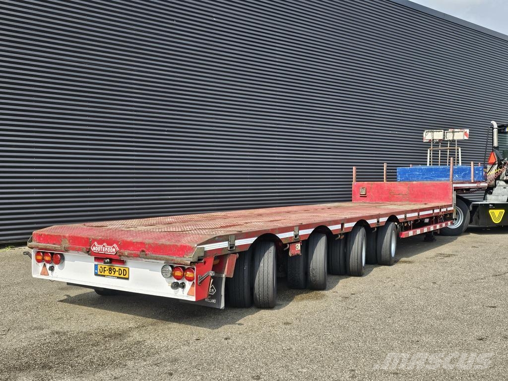 Nooteboom MCO-58-04V / 2 x EXTENDABLE / STEERING AXLE Ημιρυμούλκες με χαμηλό δάπεδο