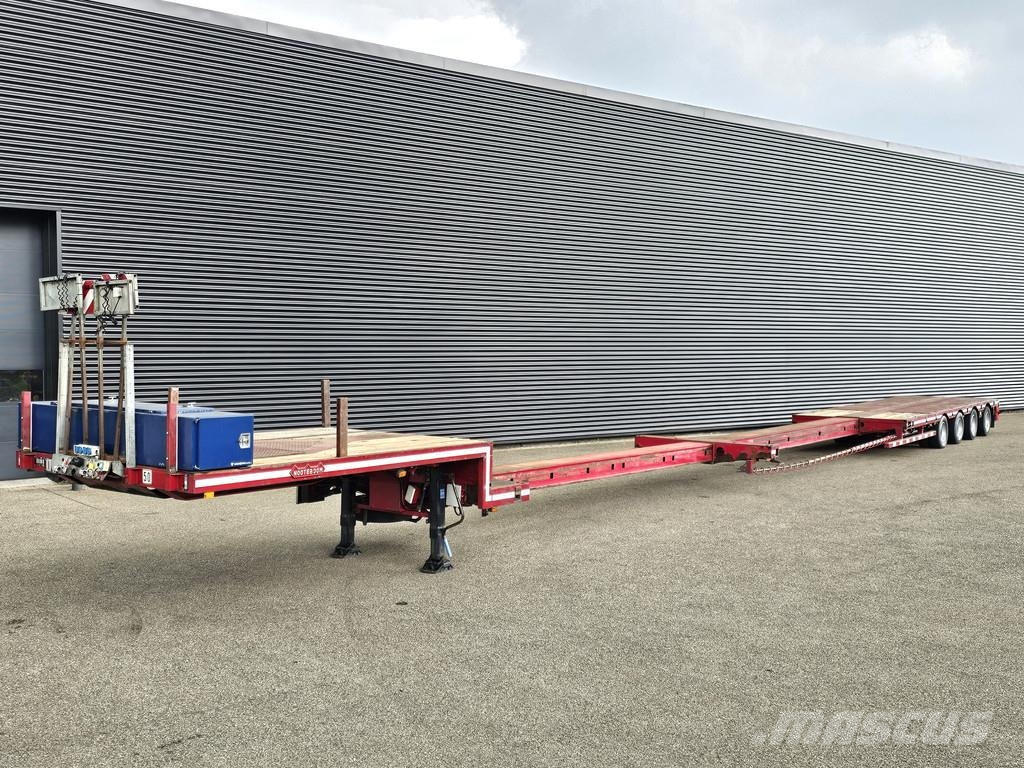 Nooteboom MCO-58-04V / 2 x EXTENDABLE / STEERING AXLE Ημιρυμούλκες με χαμηλό δάπεδο
