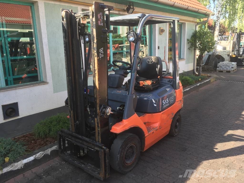 Toyota 7FGF15 /42/ V-3093 LPG heftrucks