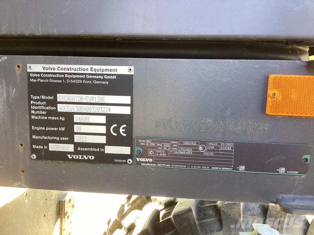 Volvo EWR130E Excavadoras de ruedas