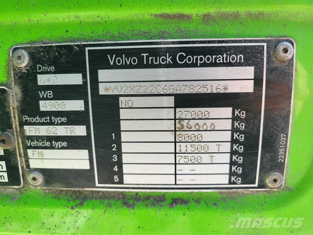 Volvo FM410 6X2 CARRIER SIDEOPENING Kølelastbiler