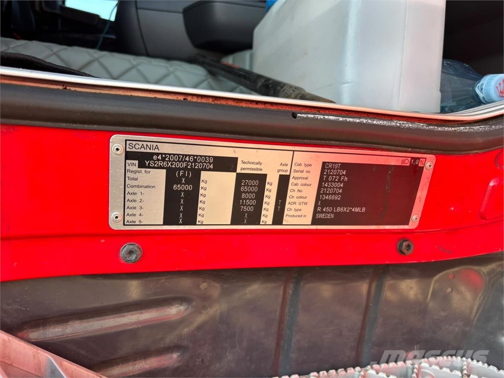 Scania R 450 Kapellbil
