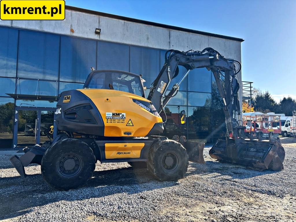 Mecalac 15 MWR KOPARKA KOŁOWA 2018R | KOMATSU PW 140, 160, Ratasekskavaatorid