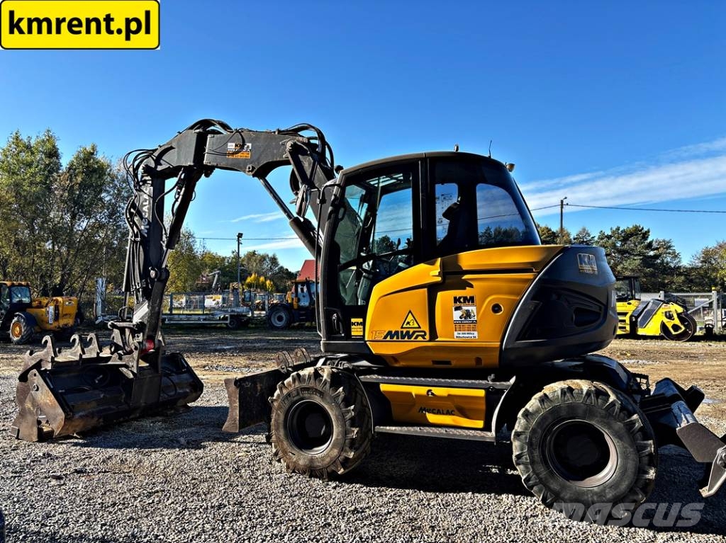 Mecalac 15 MWR KOPARKA KOŁOWA 2018R | KOMATSU PW 140, 160, Ratasekskavaatorid