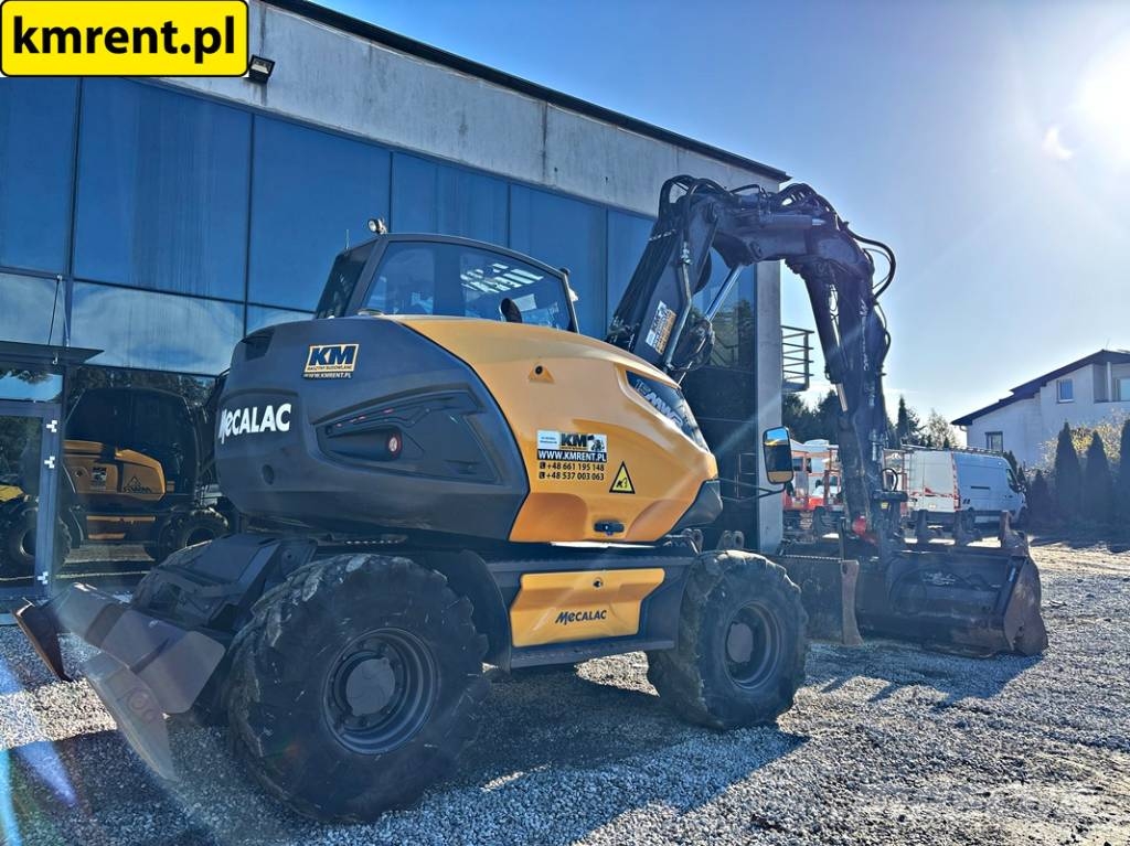 Mecalac 15 MWR KOPARKA KOŁOWA 2018R | KOMATSU PW 140, 160, Ratasekskavaatorid