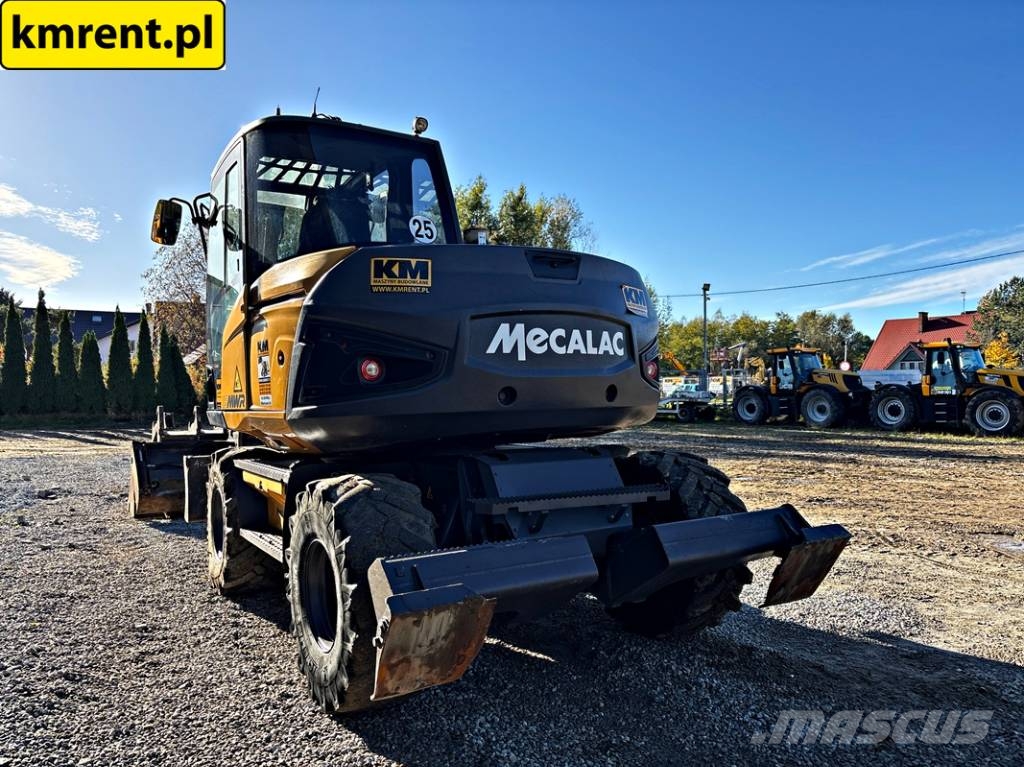 Mecalac 15 MWR KOPARKA KOŁOWA 2018R | KOMATSU PW 140, 160, Ratasekskavaatorid