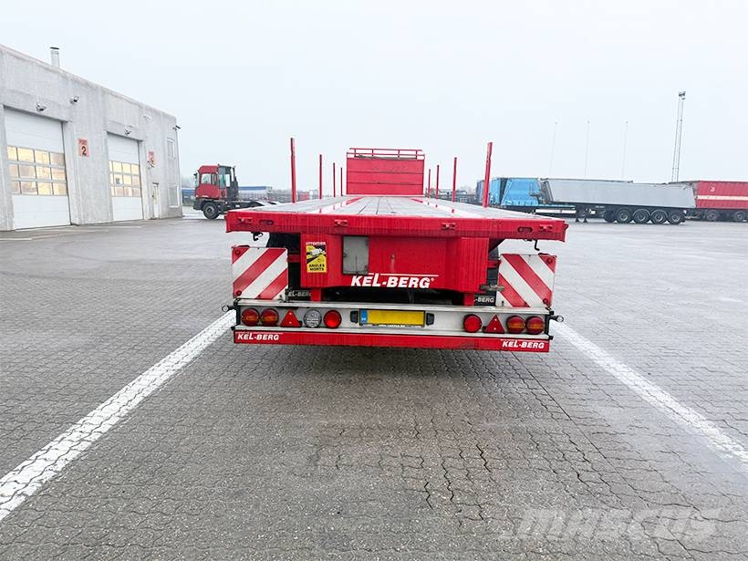 Kel-Berg Extendable / Ausziehbarer auflieger Vlakke laadvloeren
