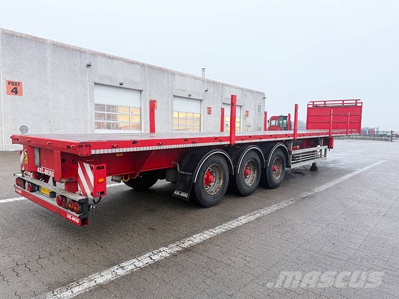 Kel-Berg Extendable / Ausziehbarer auflieger Vlakke laadvloeren