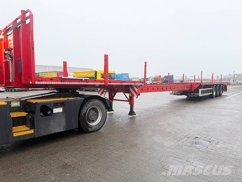 Kel-Berg Extendable / Ausziehbarer auflieger Vlakke laadvloeren