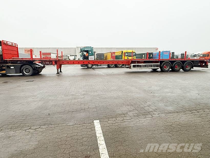 Kel-Berg Extendable / Ausziehbarer auflieger Vlakke laadvloeren