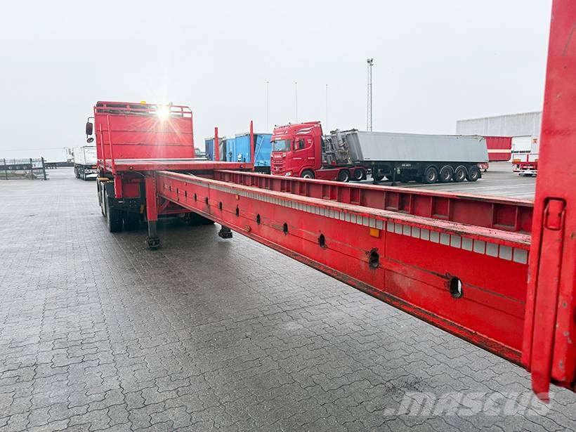Kel-Berg Extendable / Ausziehbarer auflieger Vlakke laadvloeren