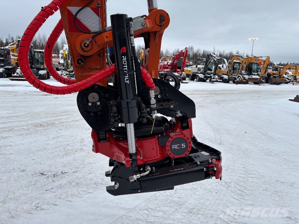 Hitachi ZX 155 W-7 / Rototilt, Rasvari, Lämmitin, StageV Εκσκαφείς με τροχούς - λάστιχα