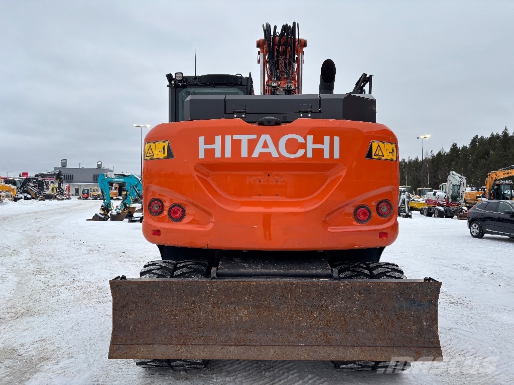 Hitachi ZX 155 W-7 / Rototilt, Rasvari, Lämmitin, StageV Εκσκαφείς με τροχούς - λάστιχα